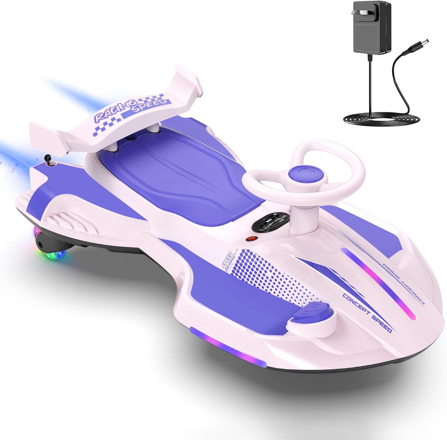 ⏰ LAST DAY 80% OFF  12V Electric Wiggle Car with Pedal for Kids,