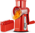 5-in-1 Rotary Drum Grater | Cheese & Vegetable Slicer 🥗