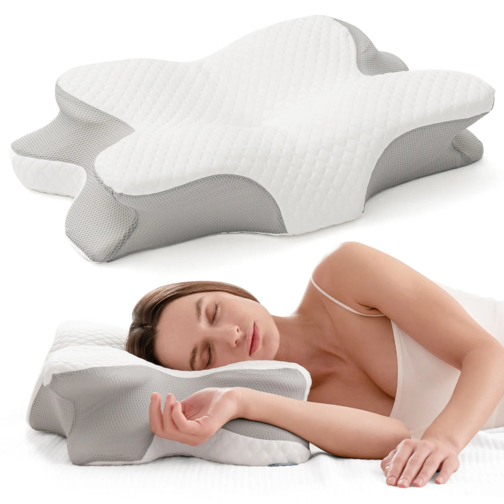 Ergonomic Cervical Pillow | Orthopedic Memory Foam for Neck Support 💤🌙