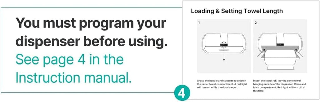 🔥 Final 3 Hours: 60% OFF!🔥 Countertop Touchless Paper Towel Dispenser